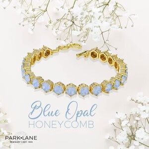 Park Lane Blue Opal Honeycomb Set